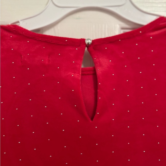 Tahari Girls Red Dress with Headband - Picture 4 of 5